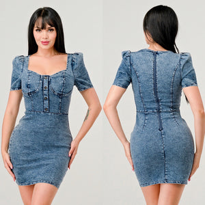 Becky Denim Dress