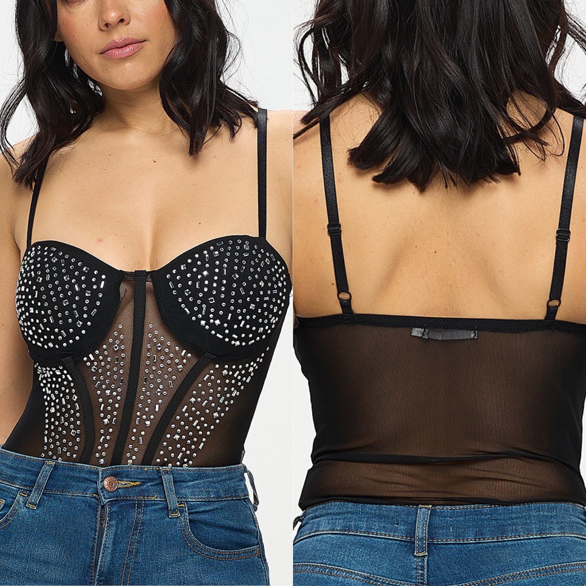 Quinn Bodysuit (Black)