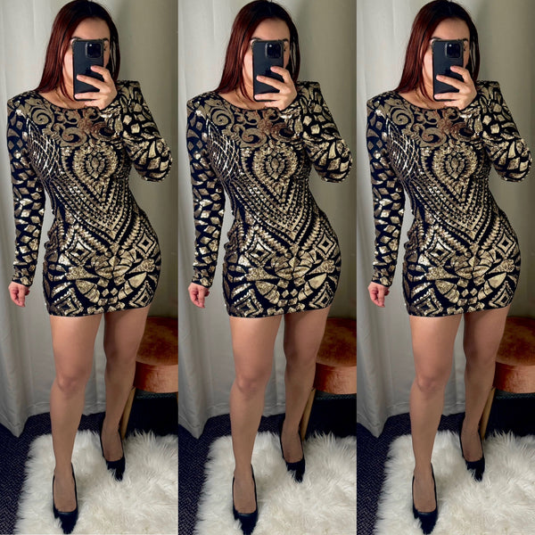Lark Sequin Dress