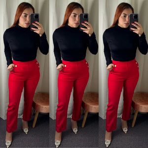 Louis Pants (Red)