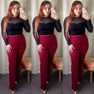 Blake Pants (Burgundy)