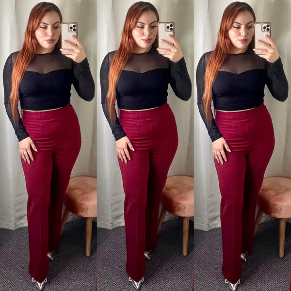 Blake Pants (Burgundy)