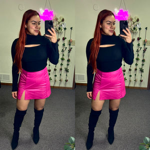 Evie Skirt (Hot Pink)