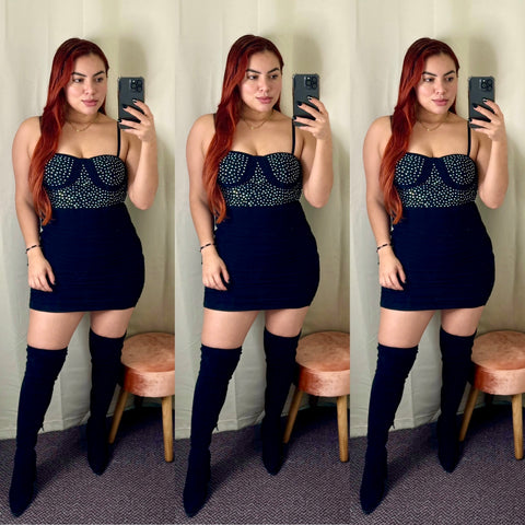 Cecilia Dress (Black)