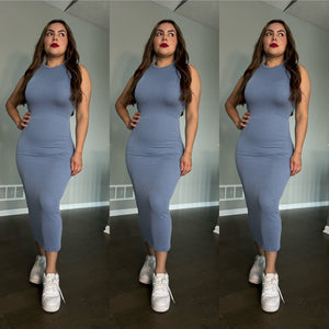 Darcy Dress (Blue)