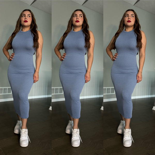 Darcy Dress (Blue)