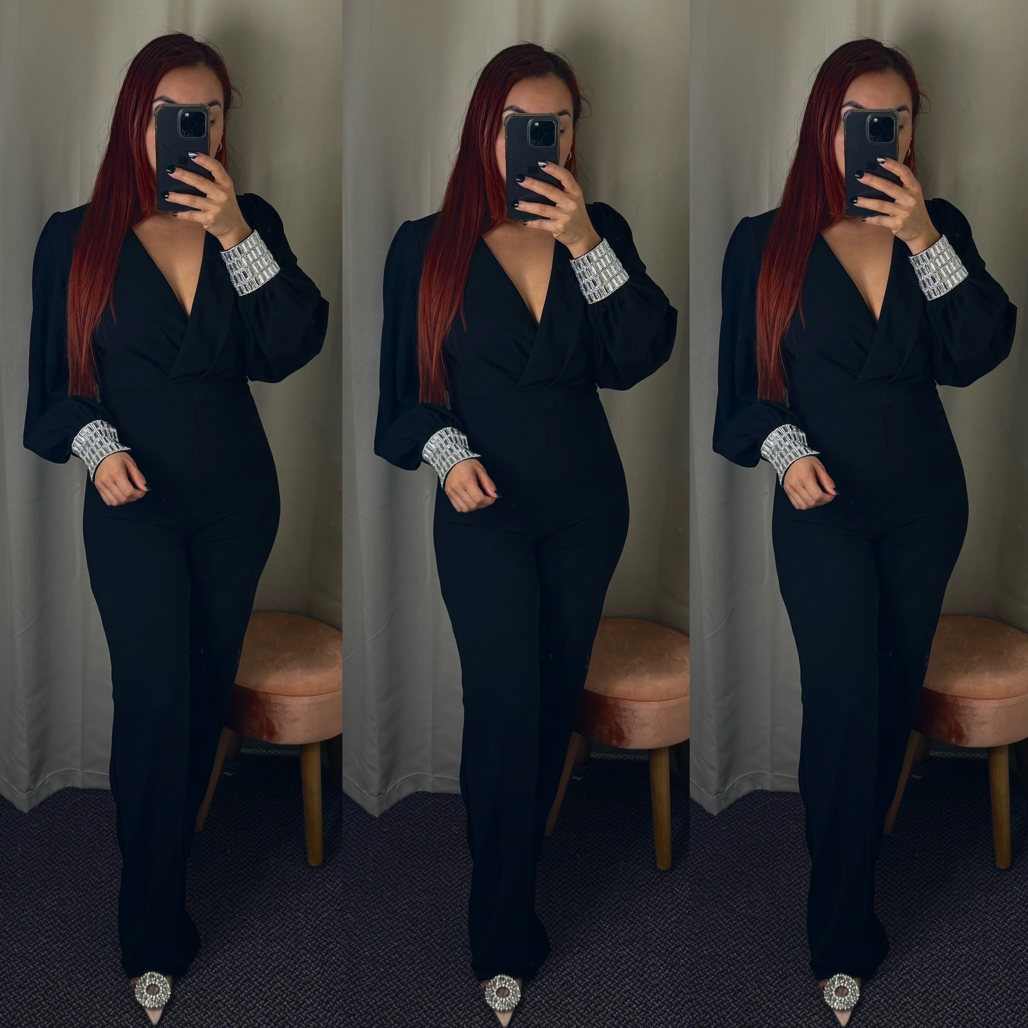 Bella Jumpsuit (Black)