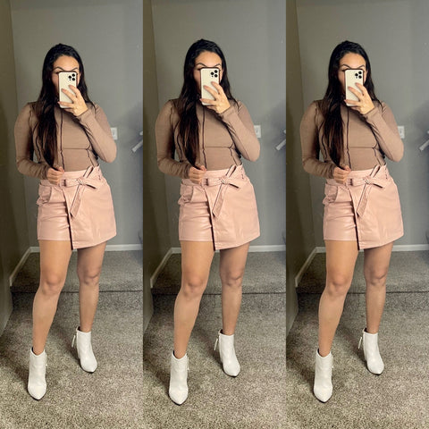 Sally Skort (Blush)