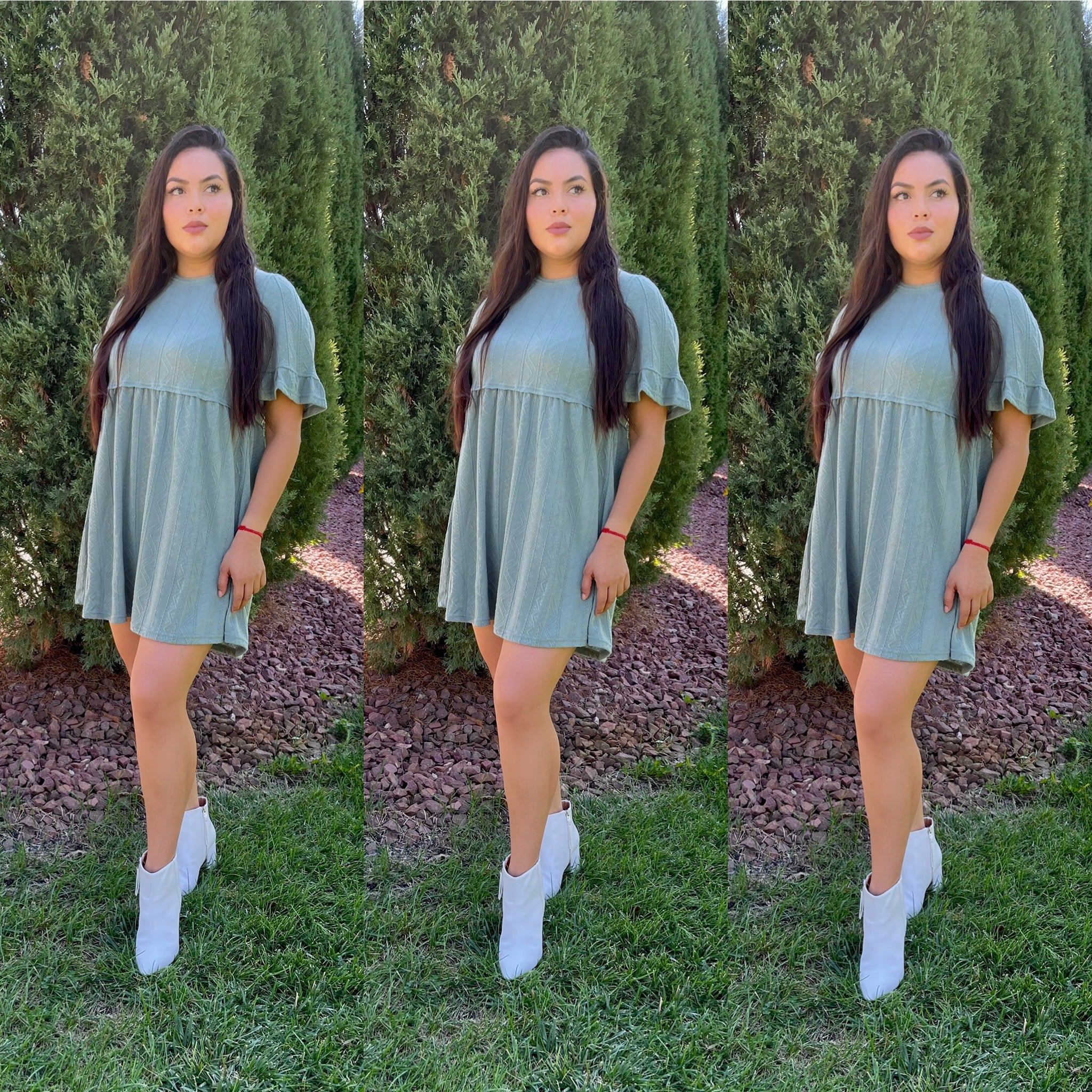 Susan Dress (Sage)