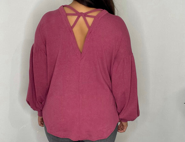 Ophelia Top (Magenta)