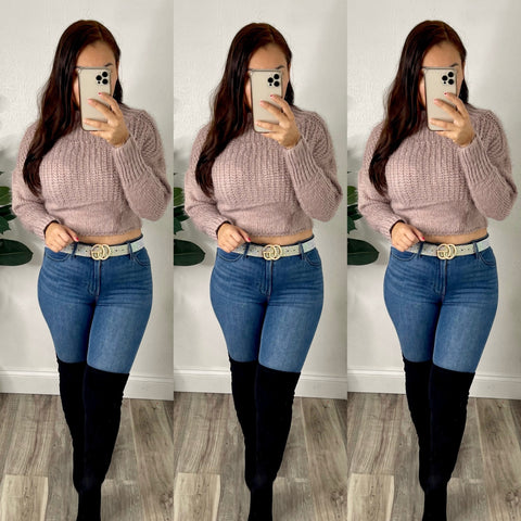 Reese Crop Top Sweater