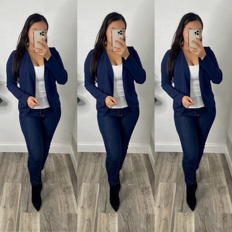 Jade Blazer (Navy)