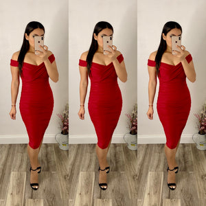 Carmen Dress (Red)