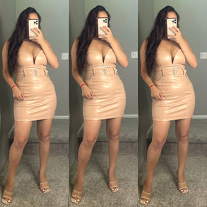 Alessia Dress (Pink Clay)