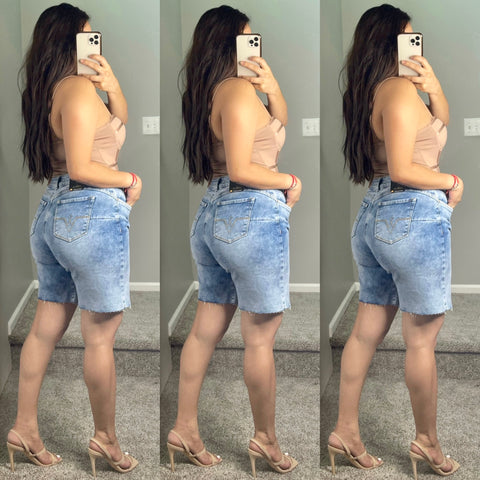 Juno High Rise Butt lifter Short