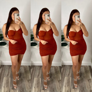 Cami Dress (Cinnamon)