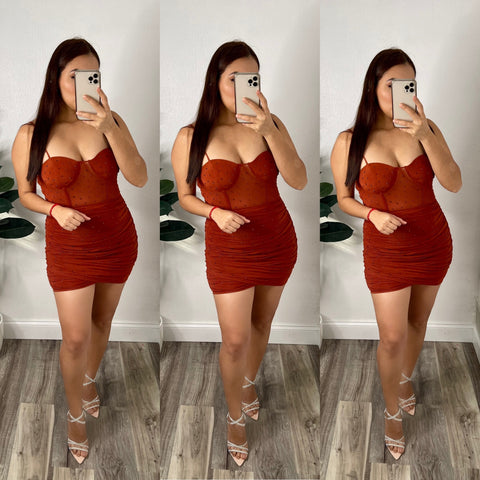 Cami Dress (Cinnamon)