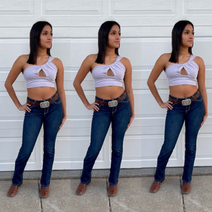 Gigi Crop Top (Lilac)