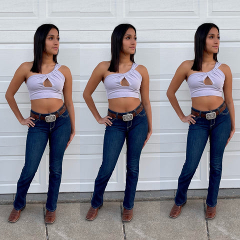 Gigi Crop Top (Lilac)