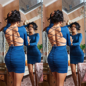 Ann Dress (Teal)